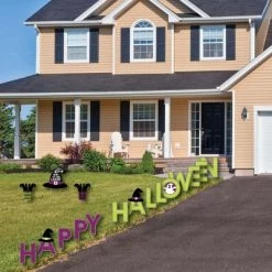 Big Dot of Happiness Happy Halloween - Yard Sign Outdoor Lawn Decorations - Witch Party Yard Signs - Happy Halloween