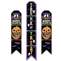 Big Dot of Happiness Trunk or Treat - Hanging Vertical Paper Door Banners - Halloween Car Parade Party Wall Decoration Kit - Indoor Door Decor -Halloween Decorations Sales Store unnamed file 2815