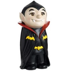 Plow & Hearth Indoor/Outdoor Lighted Dracula Shorty Halloween Statue