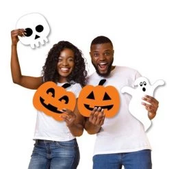 Big Dot of Happiness Trick or Treat - Yard Sign & Outdoor Lawn Decorations - Happy Halloween Party Yard Signs - Set of 8 -Halloween Decorations Sales Store unnamed file 2835