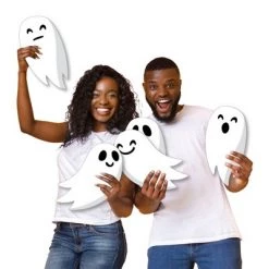 Big Dot of Happiness You've Been Booed - Yard Sign and Outdoor Lawn Decorations - Ghost Halloween Party Yard Signs - Set of 8 -Halloween Decorations Sales Store unnamed file 2846