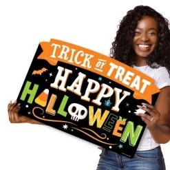 Big Dot of Happiness Jack-O'-Lantern Halloween - Kids Halloween Party Yard Sign Lawn Decorations - Trick or Treat Party Yardy Sign 10 Big Dot of Happiness Jack-O'-Lantern Halloween - Kids Halloween Party Yard Sign Lawn Decorations - Trick or Treat Party Yardy Sign -Halloween Decorations Sales Store unnamed file 2869