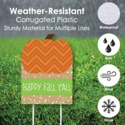 Big Dot of Happiness Pumpkin Patch - Party Decorations - Fall, Halloween or Thanksgiving Welcome Yard Sign 11 Big Dot of Happiness Pumpkin Patch - Party Decorations - Fall, Halloween or Thanksgiving Welcome Yard Sign -Halloween Decorations Sales Store unnamed file 287