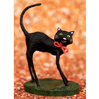Lori Mitchell 5.0" Kitty Boo Halloween - Decorative Figurines 2 Lori Mitchell 5.0" Kitty Boo Halloween - Decorative Figurines - Image 2
