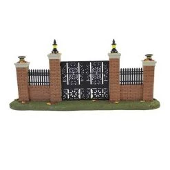 Department 56 Accessory 4.75" Disney Haunted Mansion Gate Halloween - Decorative Figurines