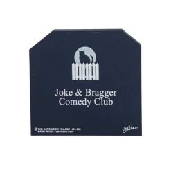 Cat's Meow Village Cats Meow Village 4.5" Joke & Bragger Comedy Club Ghost Pumpkins Halloween - Decorative Figurines