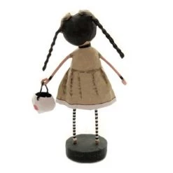 Lori Mitchell 6.5" Voo Doo Sue Skull Halloween - Decorative Figurines