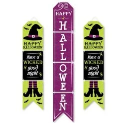 Big Dot of Happiness Happy Halloween - Hanging Vertical Paper Door Banners - Witch Party Wall Decoration Kit - Indoor Door Decor -Halloween Decorations Sales Store unnamed file 2947