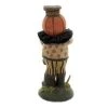 Charles Mcclenning 8.0" Candlestick Maker Halloween Pumpkin - Decorative Figurines