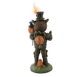 Charles Mcclenning 12.0" Steampunk Oliver Halloween Owl - Decorative Figurines