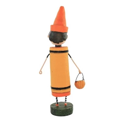 Lori Mitchell 7.5" Orange Crayon Figurine Halloween Coloring - Decorative Figurines 1 Lori Mitchell 7.5" Orange Crayon Figurine Halloween Coloring - Decorative Figurines