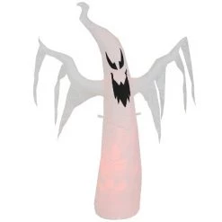Sunnydaze Decor Sunnydaze 58" Self-Inflatable Holiday Spooky Glowing Ghost Outdoor Halloween Lawn Decoration with Red LED Light -Halloween Decorations Sales Store unnamed file 3038