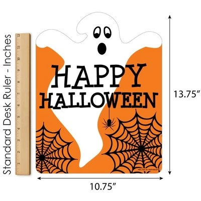 Big Dot of Happiness Spooky Ghost - Outdoor Lawn Sign - Halloween Party Yard Sign - 1 Piece 3 Big Dot of Happiness Spooky Ghost - Outdoor Lawn Sign - Halloween Party Yard Sign - 1 Piece - Image 3