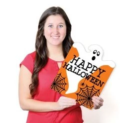 Big Dot of Happiness Spooky Ghost - Outdoor Lawn Sign - Halloween Party Yard Sign - 1 Piece 10 Big Dot of Happiness Spooky Ghost - Outdoor Lawn Sign - Halloween Party Yard Sign - 1 Piece -Halloween Decorations Sales Store unnamed file 3082