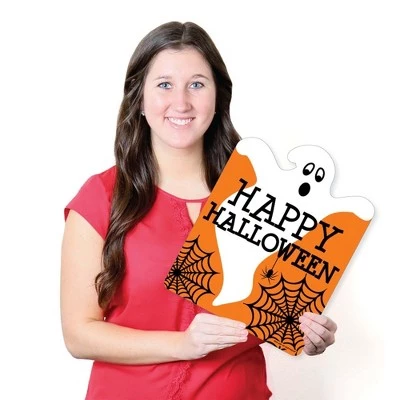 Big Dot of Happiness Spooky Ghost - Outdoor Lawn Sign - Halloween Party Yard Sign - 1 Piece 5 Big Dot of Happiness Spooky Ghost - Outdoor Lawn Sign - Halloween Party Yard Sign - 1 Piece - Image 5