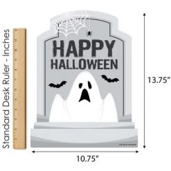 Big Dot of Happiness Graveyard Tombstones - Outdoor Lawn Sign - Halloween Party Yard Sign - 1 Piece -Halloween Decorations Sales Store unnamed file 3110
