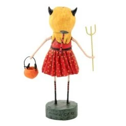 Lori Mitchell 6.0" She Devil Halloween Pitch Fork - Decorative Figurines