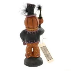 Charles Mcclenning 9.75" The Mayor Halloween Pumpkin Figurine - Decorative Figurines