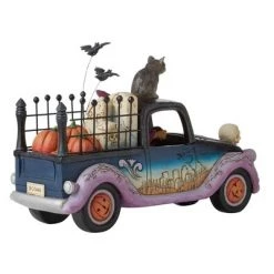 Jim Shore 7.0" Wicked Wheels Halloween Pick-Up - Decorative Figurines