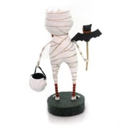Lori Mitchell 5.0" Mummy Boy Halloween Bandage Skeleton - Decorative Figurines
