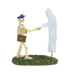 Department 56 Accessory 3.75" Rain Nor Sleet Nor Fright Night Halloween Snow Village - Decorative Figurines