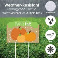 Big Dot of Happiness Pumpkin Patch - Fall, Halloween or Thanksgiving Party Yard Sign Lawn Decorations - Happy Fall Party Yardy Sign 8 Big Dot of Happiness Pumpkin Patch - Fall, Halloween or Thanksgiving Party Yard Sign Lawn Decorations - Happy Fall Party Yardy Sign -Halloween Decorations Sales Store unnamed file 319