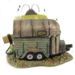 Department 56 Accessory 5.25" Red's Roach Coach Halloween Snow Village - Decorative Figurines