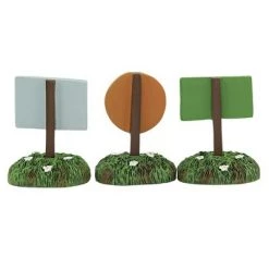 Department 56 Accessory 2.0" Bee-Friendly Signs Halloween Village Accessories - Decorative Figurines
