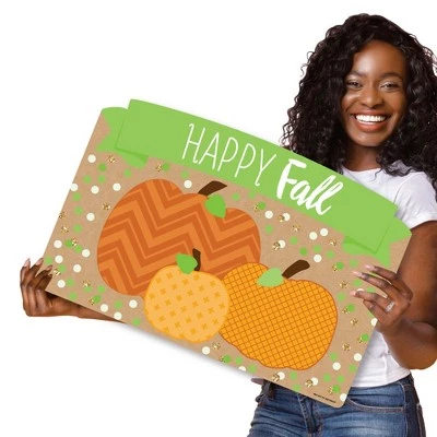 Big Dot of Happiness Pumpkin Patch - Fall, Halloween or Thanksgiving Party Yard Sign Lawn Decorations - Happy Fall Party Yardy Sign 5 Big Dot of Happiness Pumpkin Patch - Fall, Halloween or Thanksgiving Party Yard Sign Lawn Decorations - Happy Fall Party Yardy Sign - Image 5