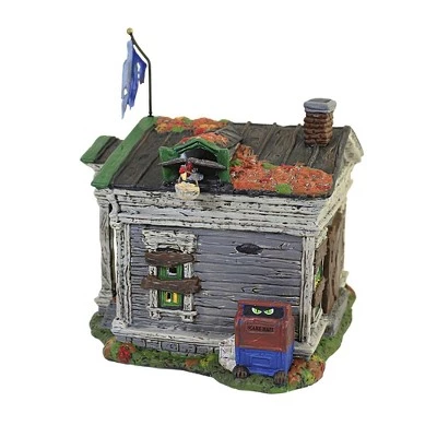 Department 56 House 8.5" Village Ghost Office Halloween Snow Village - Decorative Figurines 2 Department 56 House 8.5" Village Ghost Office Halloween Snow Village - Decorative Figurines - Image 2