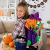 Northlight Musical Animated Witch Children's Halloween Trick or Treat Bag