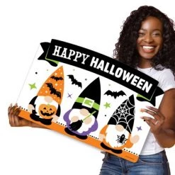 Big Dot of Happiness Halloween Gnomes - Spooky Fall Party Yard Sign Lawn Decorations - Happy Halloween Party Yardy Sign -Halloween Decorations Sales Store unnamed file 328