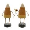 Lori Mitchell 5.75" Corny & Candy Halloween St/2 Candy Corn - Decorative Figurines