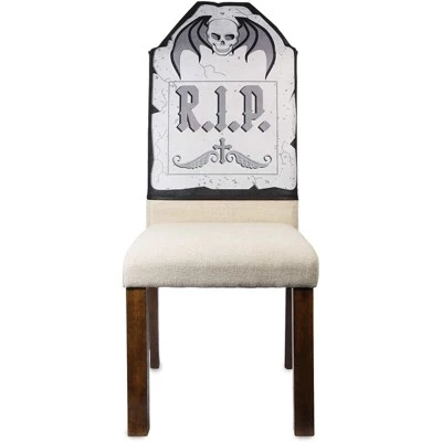 Spooky Central 6-Pack Halloween Chair Covers, Ghost Tombstone Party Decorations (19 x 26 in) 2 Spooky Central 6-Pack Halloween Chair Covers, Ghost Tombstone Party Decorations (19 x 26 in) - Image 2
