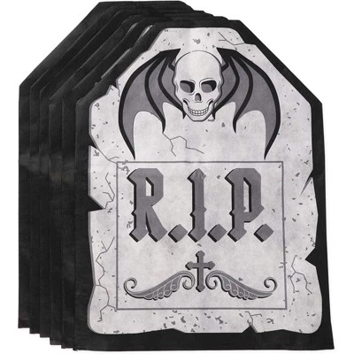 Spooky Central 6-Pack Halloween Chair Covers, Ghost Tombstone Party Decorations (19 x 26 in) 5 Spooky Central 6-Pack Halloween Chair Covers, Ghost Tombstone Party Decorations (19 x 26 in) - Image 5