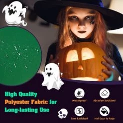Costway 8FT Inflatable Halloween Witches Holding Cauldron Yard Decor w/ Colorful Lights -Halloween Decorations Sales Store unnamed file 3315