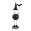 Transpac Halloween 10.5" Standing Pumpkin Costume Bats - Decorative Figurines