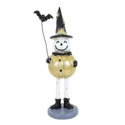 Transpac Halloween 10.5" Standing Pumpkin Costume Bats - Decorative Figurines -Halloween Decorations Sales Store unnamed file 3334