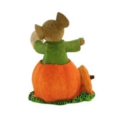 Enesco Halloween 2.25" Pumpkin Carver Tails With Heart - Decorative Figurines