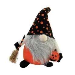 GANZ Halloween 11.0" Gnome Witch Ghost Witch Boo - Decorative Figurines -Halloween Decorations Sales Store unnamed file 3364