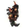 Karen Didion Originals Halloween 21.5" Spooktacular Tree Witch Boot Jol Lighted Scary - Decorative Figurines