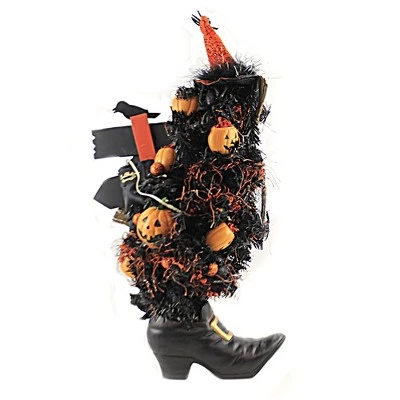 Karen Didion Originals Halloween 21.5" Spooktacular Tree Witch Boot Jol Lighted Scary - Decorative Figurines 1 Karen Didion Originals Halloween 21.5" Spooktacular Tree Witch Boot Jol Lighted Scary - Decorative Figurines