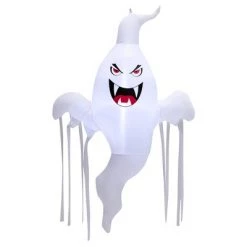 Costway 5 FT Tall Halloween Inflatable Hanging Ghost Blow-up Yard Decoration w/LED Light -Halloween Decorations Sales Store unnamed file 3393
