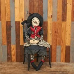 GALLERIE II Imogene Witch Joe Spencer Gathered Traditions Halloween Art Doll Figure