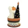 Bethany Lowe Designs Halloween 7.25" Happy Haunting Ghost On Box Jack-O-Lantren Star - Decorative Figurines