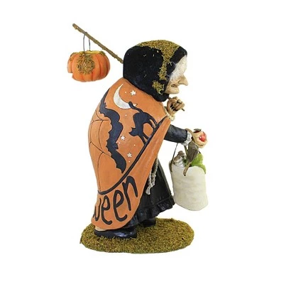 Bethany Lowe Designs Halloween 14.75" Just A Wee Bit Wicked Witch Wicked Apple Pumpkin - Decorative Figurines 2 Bethany Lowe Designs Halloween 14.75" Just A Wee Bit Wicked Witch Wicked Apple Pumpkin - Decorative Figurines - Image 2