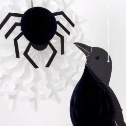 Meri Meri Vintage Halloween Honeycomb Heads (Pack of 4)