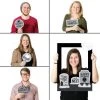 Big Dot of Happiness Graveyard Tombstones - Halloween Party Photo Booth Picture Frame and Props - Printed on Sturdy Material
