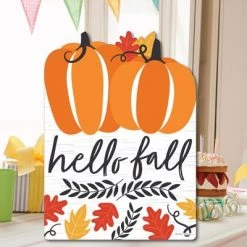 Big Dot of Happiness Fall Pumpkin - Party Decorations - Halloween or Thanksgiving Party Welcome Yard Sign -Halloween Decorations Sales Store unnamed file 351