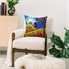 16"x16" Renie Britenbucher Halloween Square Throw Pillow Blue - Deny Designs